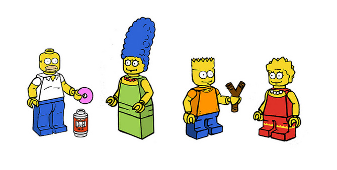 LEGO СИМПСОНЫ! LEGO СИМПСОНЫ!
