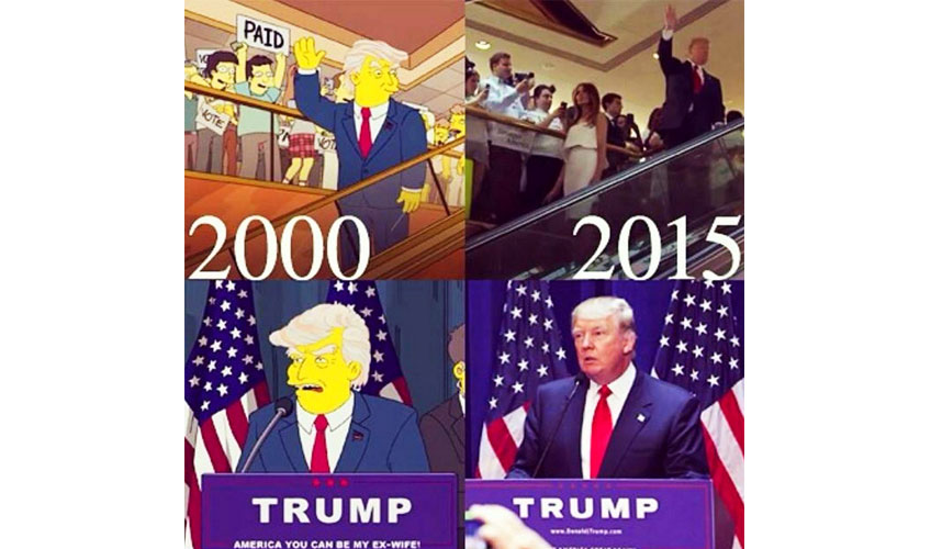 Симпсоны Трамп Симпсоны Трамп