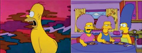 Patty and Homer Patty and Homer